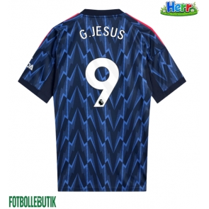 Arsenal Gabriel Jesus #9 Bortatröja 2025-26 Kortärmad